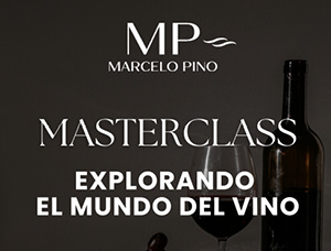 Masterclass de vinos con Marcelo Pino