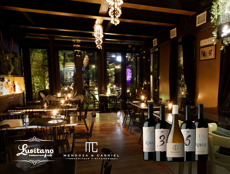 Noche portuguesa en Lusitano con Vinos Mendoza & Carriel