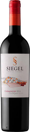 Siegel special reserve carmenere 2016
