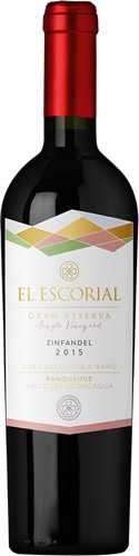 El escorial gran reserva single vineyard zinfandel 2015
