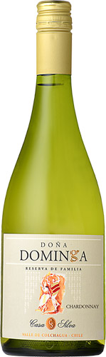 Casa silva doña dominga reserva de familia chardonnay 2017