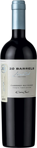 Cono sur 20 barrels limited edition cabernet sauvignon 2015