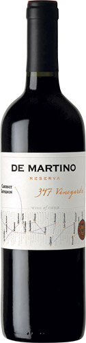 De martino 347 vineyards reserva cabernet sauvignon 2017