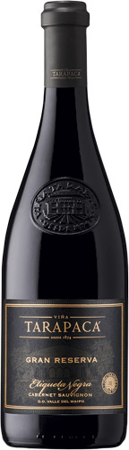 Tarapaca gran reserva etiqueta negra cabernet sauvignon 2016
