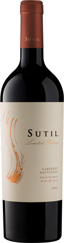 Sutil limited release cabernet sauvignon 2014