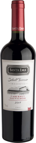 Santa ema select terroir reserva cabernet sauvignon 2017