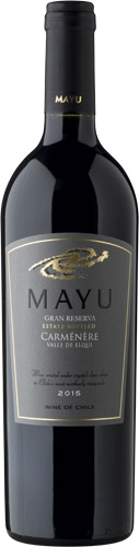 Mayu gran reserva carmenere 2015