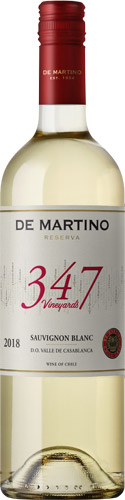 De martino 347 vineyards reserva sauvignon blanc 2018