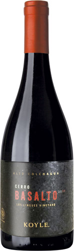 Koyle cerro basalto los lingues vineyard 2016
