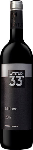 Latitud 33° malbec 2017