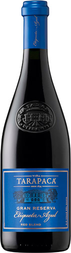 Tarapaca etiqueta azul gran reserva 2017
