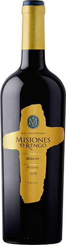 Misiones de rengo reserva merlot 2018