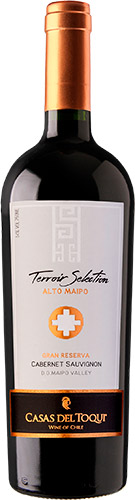Casas del toqui terroir selection alto maipo cabernet sauvignon 2017