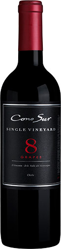Cono sur single vineyard 8 grapes 2017