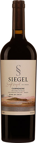Siegel single vineyard carmenere 2017