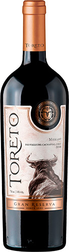 Bestias wine toreto gran reserva merlot 2018