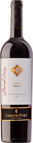 Casas del toqui barrel series reserva merlot 2019