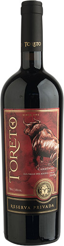 Bestias wine toreto reserva privada carmenere 2018