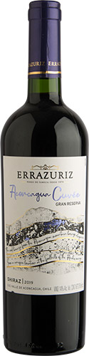 Errazuriz aconcagua cuvee shiraz 2019