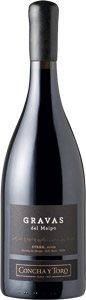 Concha y toro gravas del maipo syrah 2009