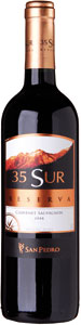 San pedro 35 sur reserva cabernet sauvignon 2008