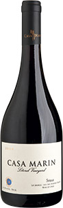 Casa marin litoral vineyard syrah 2010