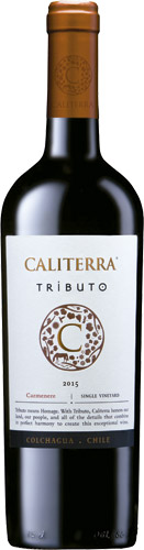 Caliterra tributo single vineyard carmenere 2015