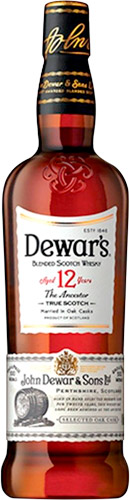 Whisky Dewars 12 Años