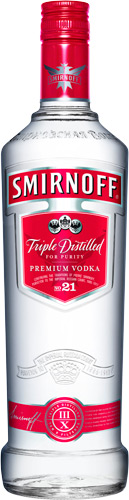 Vodka Smirnoff 21 750 cc