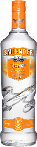 Vodka Smirnoff Orange 750 cc