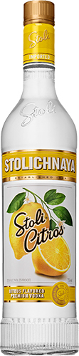 Vodka Stolichnaya Limon 750 cc