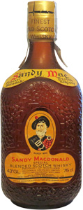 Sandy Mac Donald Whisky 750 cc
