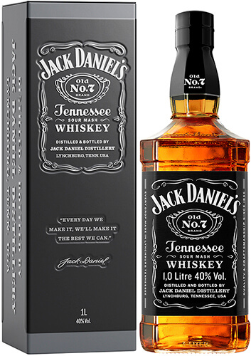 Jack Daniels Old Nº7 Tennessee Tinbox 1.000Cc