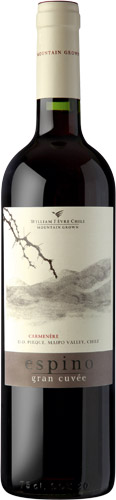 William Fevre Espino Gran Cuvee Carmenere 2014