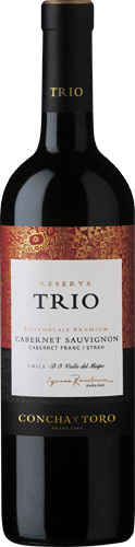 Concha y Toro Trio Cabernet Sauvignon 2015