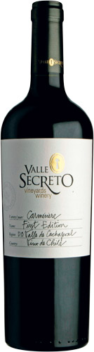 Valle Secreto First Edition Carmenere 2016