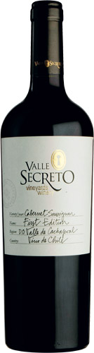 Valle Secreto First Edition Cabernet Sauvignon 2016
