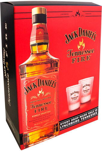 Pack Whiskey Jack Daniels N°7 + Jack Fire 750cc - Bienvenido a