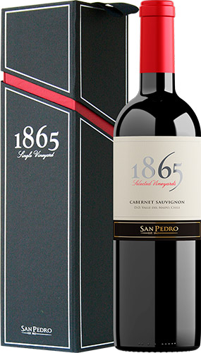 San Pedro 1865 Single Vineyard Cabernet Sauvignon 2018 C/ Estuche