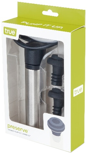 Bomba De Vacio Acero Inoxidable 2 Tapones
