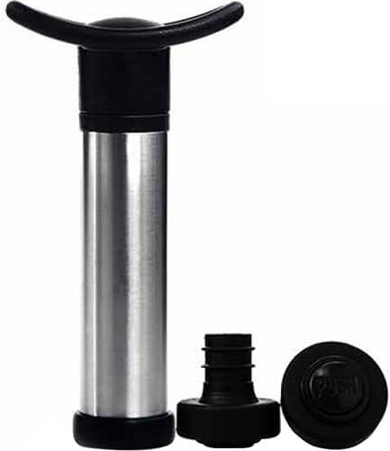 Bomba De Vacio Inox Con Tapones