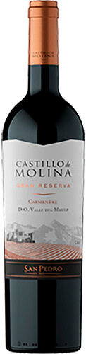 San Pedro Castillo De Molina Carmenere Gran Reserva 2019