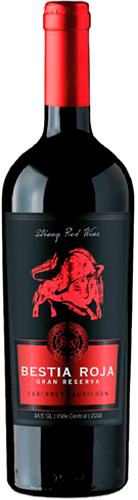 Bestia Roja Cabernet Sauvignon Gran Reserva 2018