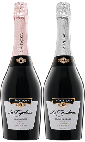 Pack Espumante La Capitana Chardonnay + Rose - Brut