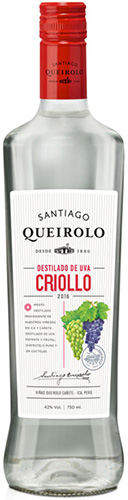 Santiago Queirolo Destilado De Uva Criollo 42° 750cc
