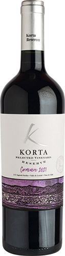 Korta Selected Vineyard Reserve Carmenere 2021