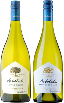 Pack Arboleda Chardonnay 2021 + Sauvignon Blanc 2020