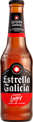Estrella Galicia Cerveza Premium Lager 330Cc 4,7° Caja 24 Botellas