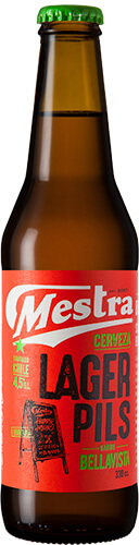 Cerveza Mestra Lager Pils 330Cc 4,5° Caja 24 Botellas