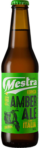 Cerveza Mestra Amber Ale 330Cc 4,5° Caja 24 Botellas